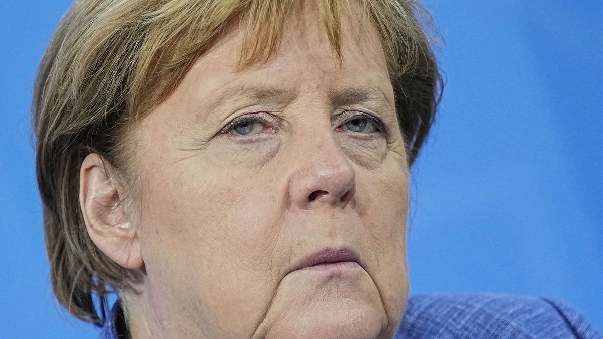 Merkelovou okradli v obchodě